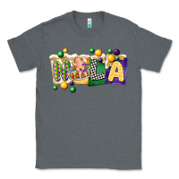 Charcoal Heather nola cake mardi gras Classic Tee - CowGirlArtShop