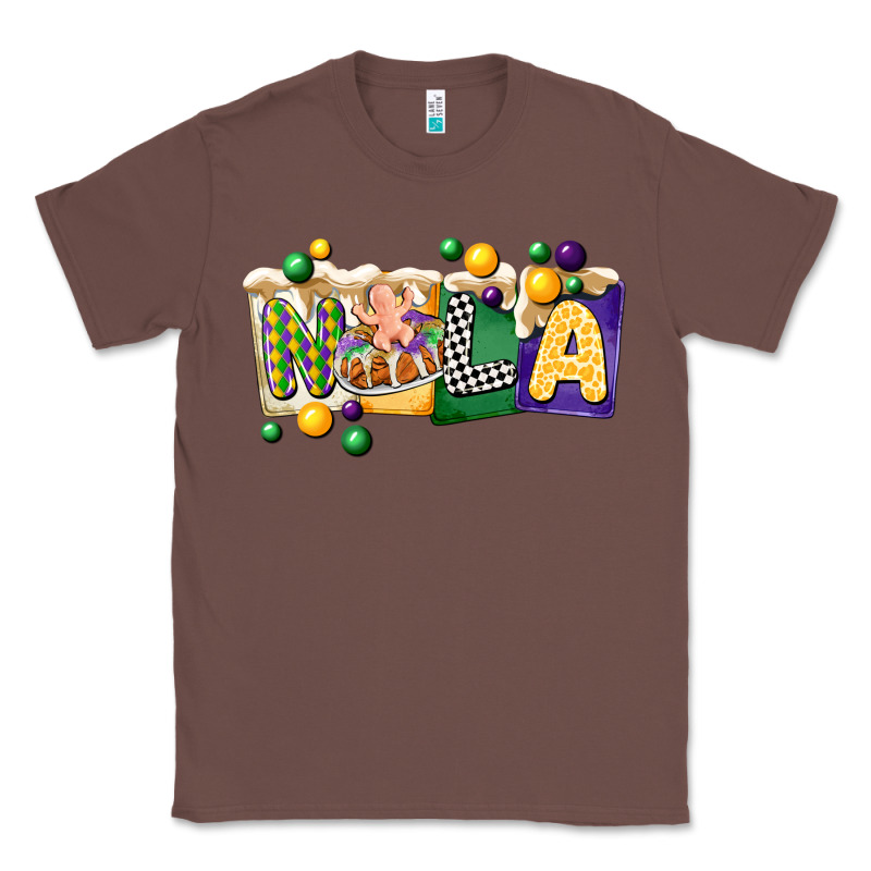 Nola Cake Mardi Gras Classic Tee by CowGirlArtShop | Teevron