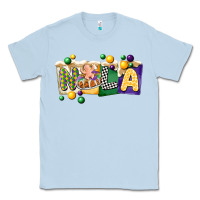 Dusty Blue nola cake mardi gras Classic Tee - CowGirlArtShop