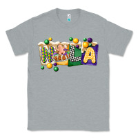 Heather Grey nola cake mardi gras Classic Tee - CowGirlArtShop