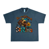 Midnight Navy the world needs more cowboys Urban Heavy Tee - OliviaCreatesArt