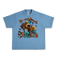 Pebble Blue the world needs more cowboys Urban Heavy Tee - OliviaCreatesArt