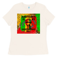 Bone juneteenth is my independence day Ladies Tee - CowGirlArtShop