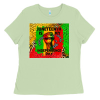 Matcha juneteenth is my independence day Ladies Tee - CowGirlArtShop