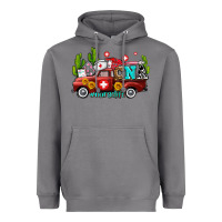 Storm cna nurse truck with cactus and sunflowers Heavyweight Hoodie - AdoDesignShop