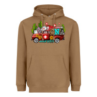 Toasted Coconut cna nurse truck with cactus and sunflowers Heavyweight Hoodie - AdoDesignShop