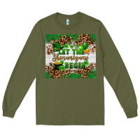 Army Green Let the shenanigans begin Long Sleeve Tee - FaDigitalArtStudio