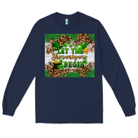 Navy Let the shenanigans begin Long Sleeve Tee - FaDigitalArtStudio