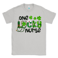 Moon Dust Saint Patricks One Lucky Nurse Classic Tee - RanaPortraitStore