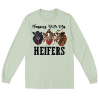Matcha hanging with my heifers Long Sleeve Tee - RanaPortraitStore