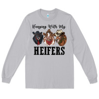 Moon Dust hanging with my heifers Long Sleeve Tee - RanaPortraitStore