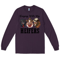 Plum hanging with my heifers Long Sleeve Tee - RanaPortraitStore