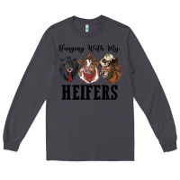 Smoke hanging with my heifers Long Sleeve Tee - RanaPortraitStore