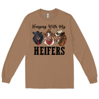 Toasted Coconut hanging with my heifers Long Sleeve Tee - RanaPortraitStore