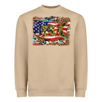Mushroom western america map usa Heavyweight Sweatshirt - BarkalooDesign