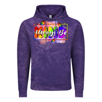 Cloud Purple Always be kind Vintage Hoodie - FaDigitalArtStudio