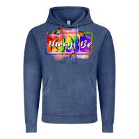 Vintage Denim Always be kind Vintage Hoodie - FaDigitalArtStudio