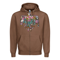 Chestnut gypsy soul thunderbird Zipper Hoodie - BarkalooDesign