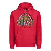 Cardinal Merry Christmas Premium Hoodie - CowhideDigitalArt