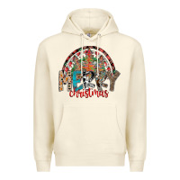 Sandshell Merry Christmas Premium Hoodie - CowhideDigitalArt