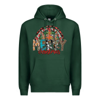 Sports Green Merry Christmas Premium Hoodie - CowhideDigitalArt