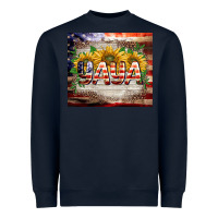 Navy patriotic yaya tumbler Heavyweight Sweatshirt - BarkalooDesign
