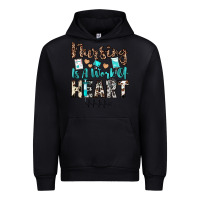 Black nursing is a work of heart Urban Hoodie - JahusDesignShop