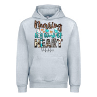 Heather Grey nursing is a work of heart Urban Hoodie - JahusDesignShop