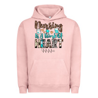 Pigment Salmon nursing is a work of heart Urban Hoodie - JahusDesignShop