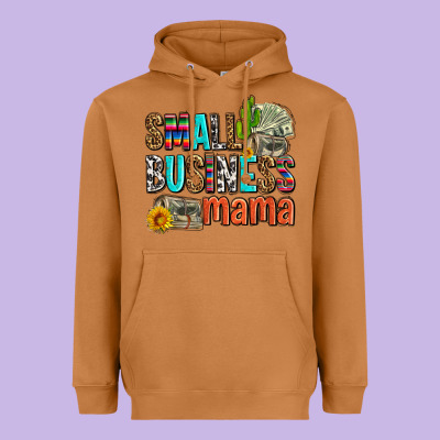 Small Business Mama Heavyweight Hoodie Designed By Adodesignshop