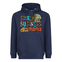 Navy small business mama Heavyweight Hoodie - AdoDesignShop