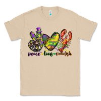 Mushroom peace love crawfish mardi gras Classic Tee - CowGirlArtShop