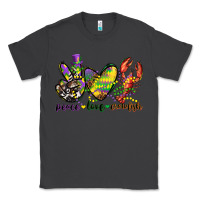 Smoke peace love crawfish mardi gras Classic Tee - CowGirlArtShop