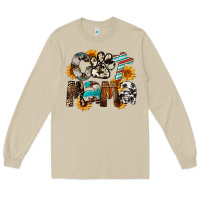 Mushroom Western Cat Mama Mother's Day Long Sleeve Tee - FaDigitalArtStudio