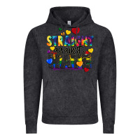 Vintage Black straight against hate Vintage Hoodie - FaDigitalArtStudio
