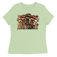 Matcha melanin juneteenth Ladies Tee - CowGirlArtShop