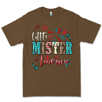 Cacao Little mister America 4th of july Premium Tee - HowdyJamesFarm