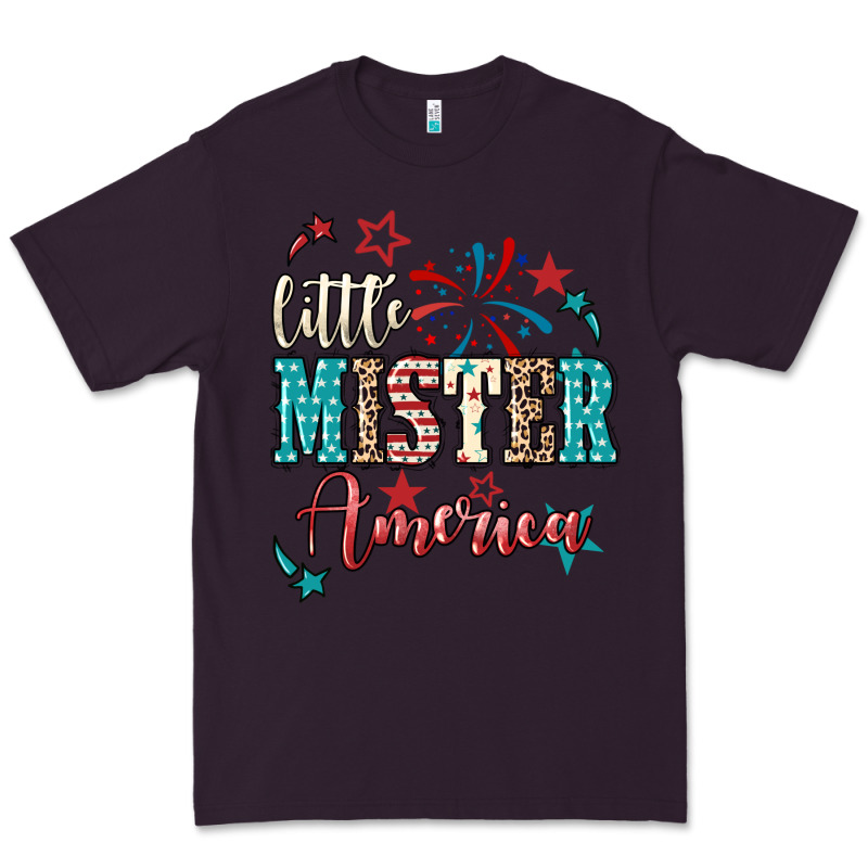 Little Mister America 4th Of July Premium Tee by HowdyJamesFarm | Teevron
