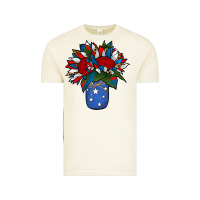 Vintage Arctic Patriotic Sunflower in a Jar Vintage Tee - Jasminsmagicworld
