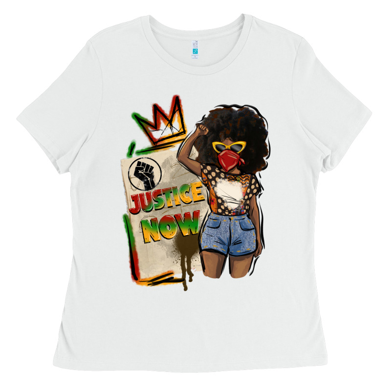 Juneteenth Justice Now Ladies Tee by CowGirlArtShop | Teevron
