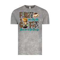 Cloud Rock first we drink coffee then we do the things Vintage Tee - OliviaCreatesArt