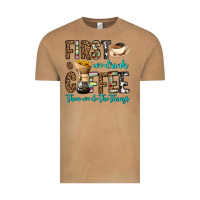 Vintage Camel first we drink coffee then we do the things Vintage Tee - OliviaCreatesArt