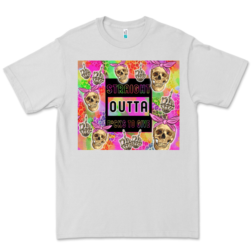 Straight Outta Fucks To Give Premium Tee by TumblerDesignByShophia | Teevron