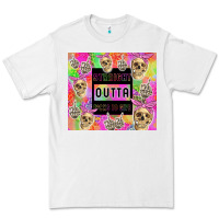 White straight outta fucks to give Premium Tee - TumblerDesignByShophia