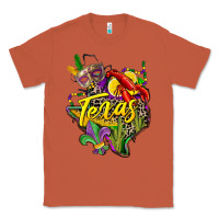 Copper texas map mardi gras Classic Tee - CowGirlArtShop