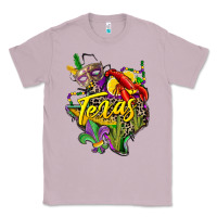 Lilac texas map mardi gras Classic Tee - CowGirlArtShop