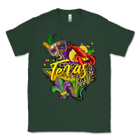 Sports Green texas map mardi gras Classic Tee - CowGirlArtShop