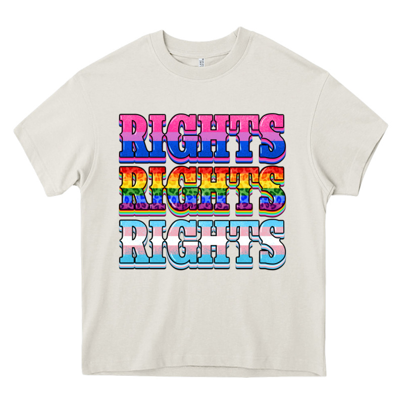 Rights Rights Rights Heavy Core Tee by NancyCooperArtShop | Teevron