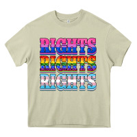 Mossy Rights rights rights Heavy Core Tee - NancyCooperArtShop