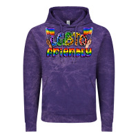 Cloud Purple lgbtq friendly pride Vintage Hoodie - FaDigitalArtStudio
